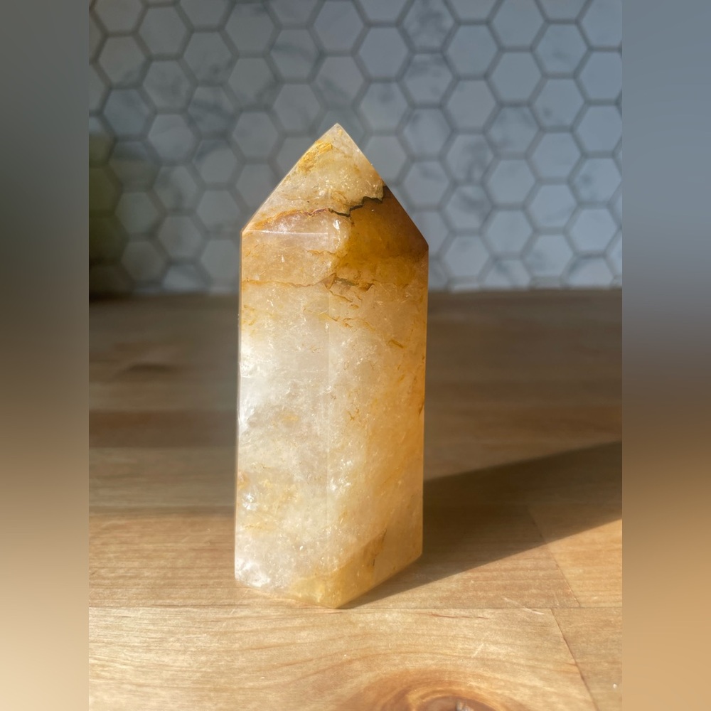 Golden Healer Crystal Point Tower